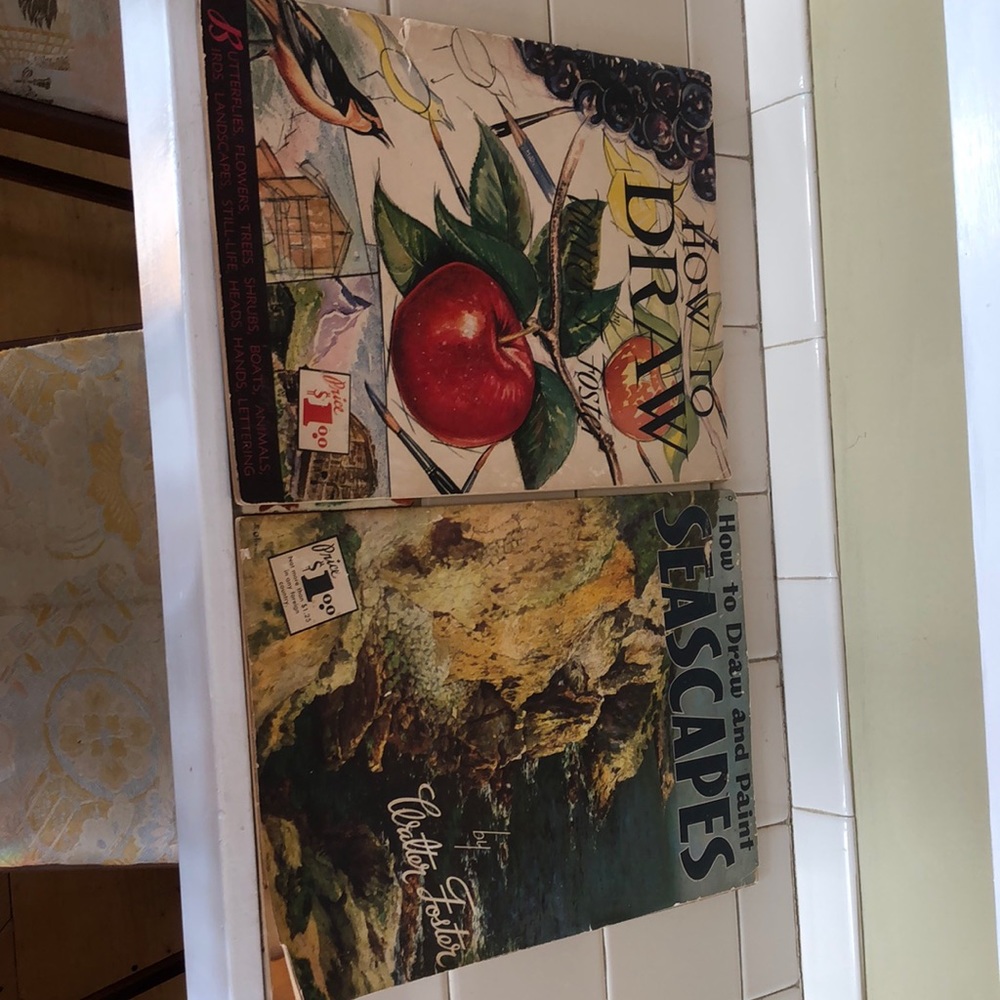 Vtg walter foster drawing magazines